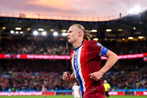 Erling Haaland, de 25 anos, tem finalmente a oportunidade de competir na Taça do Mundo